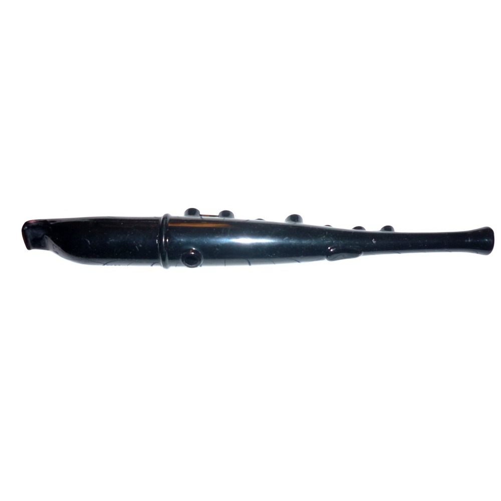 Vintage Conn Song Flute Black Plastic Musical Instrument Pre-Band Recorder 9in